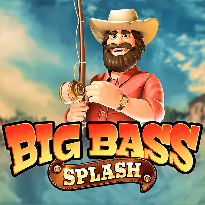 Big Bass Splash - Fishing adventure slot with money symbols and bonus rounds