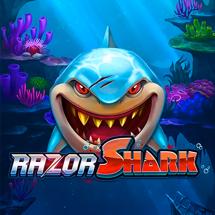 Razor Shark slot - Underwater themed game with mystery stacks and free spins